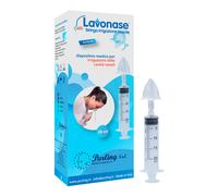 Lavonase irrigazione nasale non sterile siringa 20 ml + luer-lock con cappuccio + ugello nasale con raccordo luer-lock + perforatore con valvola non r