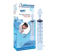 Lavonase LAVONASE IRRIGAZIONE NASALE NON STERILE SIRINGA 60 ML + LUER-LOCK CON CAPPUCCIO + UGELLO NASALE CON RACCORDO LUER-LOCK + PERFORATORE CON VALVOLA NON RITORNO CON TAPPO