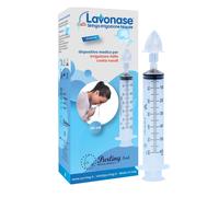 Lavonase LAVONASE IRRIGAZIONE NASALE NON STERILE SIRINGA 60 ML + LUER-LOCK CON CAPPUCCIO + UGELLO NASALE CON RACCORDO LUER-LOCK + PERFORATORE CON VALVOLA NON RITORNO CON TAPPO