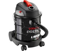 LAVOR Ashley 1000 Premium Aspiracenere 20L 800AW Secco e Bagnato Nero con Tubo Acciaio