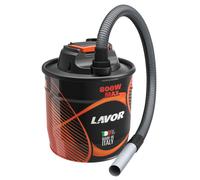Lavor bidone aspiracenere Ashley 111 in acciaio 800W 18 lt filtro panno e tubo a
