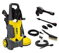 LAVOR DIVE EXTRA 135 Idropulitrice 135 Bar 420 l/h con Avvolgitubo, Lavapatio, Sonda Spurgatubi 6 m e Spazzola Fissa, Pulizia Auto, Giardino, Cortili e Pavimenti Esterni