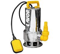 Pompa Sommersa HP 1,3 Elettropompa acciaio inox 900W per acque sporche