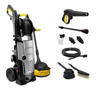 LAVOR Rondella ad alta pressione GALAXY 160 GL con avvolgitubo, due spazzole e terrazze pressione massima 160 bar, portata 510 l/h max, 2500 Watt