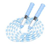 Lavora nella Corda Omettica, la Corda di Salto in PVC, la Comoda Maniglia Non Slittata con l'etichetta del Nome per i Bambini per Lo Stato Fisico (Blue)