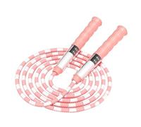 Lavora nella Corda Omettica, la Corda di Salto in PVC, la Comoda Maniglia Non Slittata con l'etichetta del Nome per i Bambini per Lo Stato Fisico (Pink)