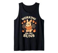 Lavorando sui miei panini - Cute Gym Bunny Squat Le Day Fitness Pun Canotta