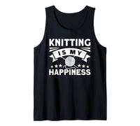 Lavorare a Maglia è la mia Felicità Canotta