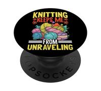 Lavorare a maglia mi impedisce di svelare il divertimento del filato PopSockets PopGrip Adesivo