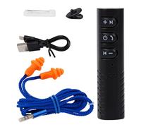 Lavorare con tappi per le orecchie, auricolari 5.0, tappi per le orecchie con lunga durata della batteria, nascosti nelle cuffie per costruzione, moto, fabbrica, luoghi rumorosi