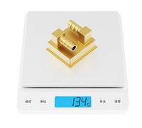 Lavorazione CNC di blocchi d'acqua in rame per la costruzione di sistemi di raffreddamento per PC da gioco, B