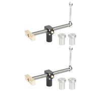 Lavorazione del legno Benching Dog Brake Insert Workbench Fast Fixed Clip Morsetto Acciaio Apparecchio per 19/20mm Desktop Hole Tool Heavy Duty Table Clamp