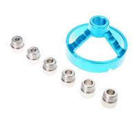 Lavorazione del legno Doweling Hole Jig Puncher Locator Autocentrante Drill Guide Legno Jig 5-10mm Lavorazione Del Legno Strumento Puncher