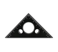 Lavorazione del Legno Righello Triangolare, Righello Triangolare, Triangolo Goniometria, Righello Triangolo in Lega di Alluminio, Chiaro e Resistente, può Essere Utilizzato per La Misurazione