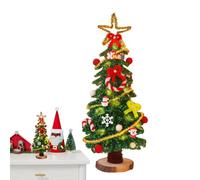 Lavoretti Per Ornamenti Di Natale,Alberi Di Natale Con Bastoncini Intrecciati Giocattoli - Kit Artigianato Brillante Ornamenti Da Tavolo,Per Famiglia Bambini Soggiorno Camera Da Letto Tavolo Cucina Me