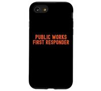 Lavori pubblici Primo soccorritore Pride Support City Worker Crew Custodia per iPhone SE (2020) / 7/8