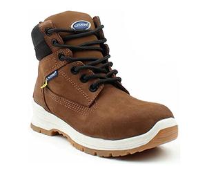 Lavoro 1084.22 Highway Range E17 - Scarponcini antinfortunistici da uomo/donna, ESD, CE, S3, HRO, SRC, marrone, misura 13