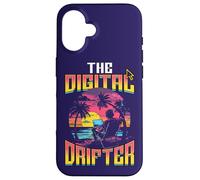 Lavoro a distanza Citazione Divertente Il Nomade Digitale Drifter Digitale Custodia per iPhone 16