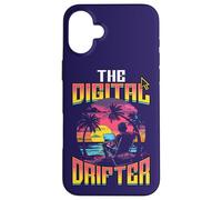 Lavoro a distanza Citazione Divertente Il Nomade Digitale Drifter Digitale Custodia per iPhone 16 Plus