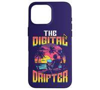 Lavoro a distanza Citazione Divertente Il Nomade Digitale Drifter Digitale Custodia per iPhone 16 Pro Max
