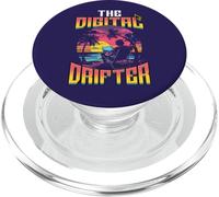 Lavoro a distanza Citazione Divertente Il Nomade Digitale Drifter Digitale PopSockets PopGrip per MagSafe