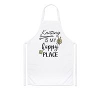 Lavoro a Maglia Is My Felice Luogo Chef Grembiule World's Best Bellissimo Mum