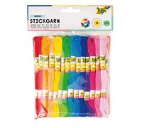 Work in Hand Embroidery Thread KALEIDO 52 skeins à 8 m (26 Colours