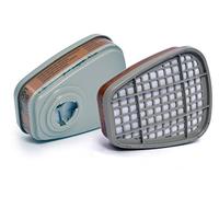 Lavoro atemschutzmasken di 3 m Gas Filtro 6051 A1 (per Serie 6000/7000/7500) - 2 pezzi Paint Star OFFERTA, bianco