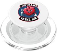 Lavoro con valvola TAVR bypass per un sopravvissuto a un intervento chirurgico a cuore aperto PopSockets PopGrip per MagSafe