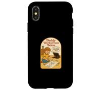 Lavoro dal basso Divertente Blackcraft Dark Humor Goth Punk Custodia per iPhone X/XS