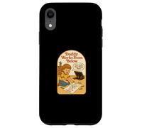Lavoro dal basso Divertente Blackcraft Dark Humor Goth Punk Custodia per iPhone XR