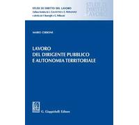 Lavoro del dirigente pubblico e autonomia territoriale