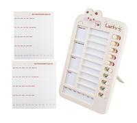 lavoro di scorrevoli, tavola cursore lista di controllo | Boys Girls Learning Planner Time Management Board Routine p
