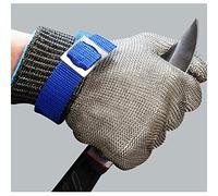 Lavoro di Sicurezza Regolabili Antitaglio e Resistenti Ai Graffi per la Lavorazione degli Alimenti Uso in Cucina Acciaio Inossidabile e Nylon 2 Pezzi (GRAY)