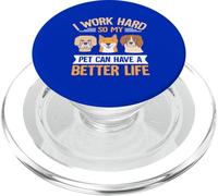 Lavoro duro in modo che il mio animale domestico possa avere PopSockets PopGrip per MagSafe
