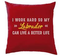Lavoro Sodo Per Il Mio LABRADOR - Cuscino - Cane LABRADOR Cucciolo