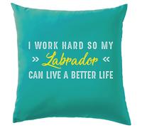 Lavoro Sodo Per Il Mio LABRADOR - Cuscino - Cane LABRADOR Cucciolo