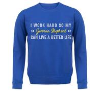 Lavoro Sodo Per Il Mio Pastore Tedesco - Felpa Per Adulti - Cani Alsaziani