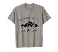 L'avventura attende Il Viaggio di Vacanza a San Antonio in Texas Maglietta