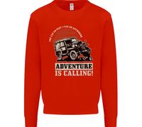 L'Avventura Chiama Felpa Jumper Off Road 4X4 Per Bambini