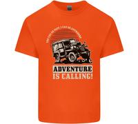 L'Avventura Chiama Maglietta Off Road 4X4 Per Bambini Ragazzi E Ragazze