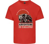 L'Avventura Chiama Maglietta Off Road 4X4 Per Bambini Ragazzi E Ragazze