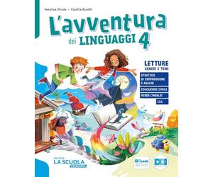 L'avventura dei linguaggi. Letture: Genere e temi, Riflessione linguistica con esercizi, Scrittura, Arte e immagine con Musica, Quaderno delle prove: ... e Riflessione Linguistica. Per la... (Vol. 1)