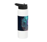 L'avventura del mago e il portale mistico Stainless Steel Insulated Water Bottle