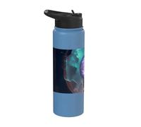 L'avventura del mago e il portale mistico Stainless Steel Insulated Water Bottle