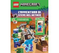 L'avventura di Steve nel Nether. Lego minecraft