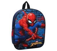 Rugzak 3D Spider-Man avventura ti aspetta, Blu, 32x26x11 cm