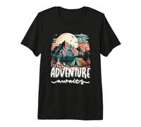 L'avventura Ti aspetta - Camping Life Natura Escursioni Maglietta Premium