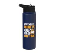L'avventura ti aspetta, ma prima Nap Time Nanny Stainless Steel Insulated Water Bottle