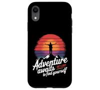 L'avventura ti aspetta, perditi per ritrovare te stesso Adventure Design Custodia per iPhone XR